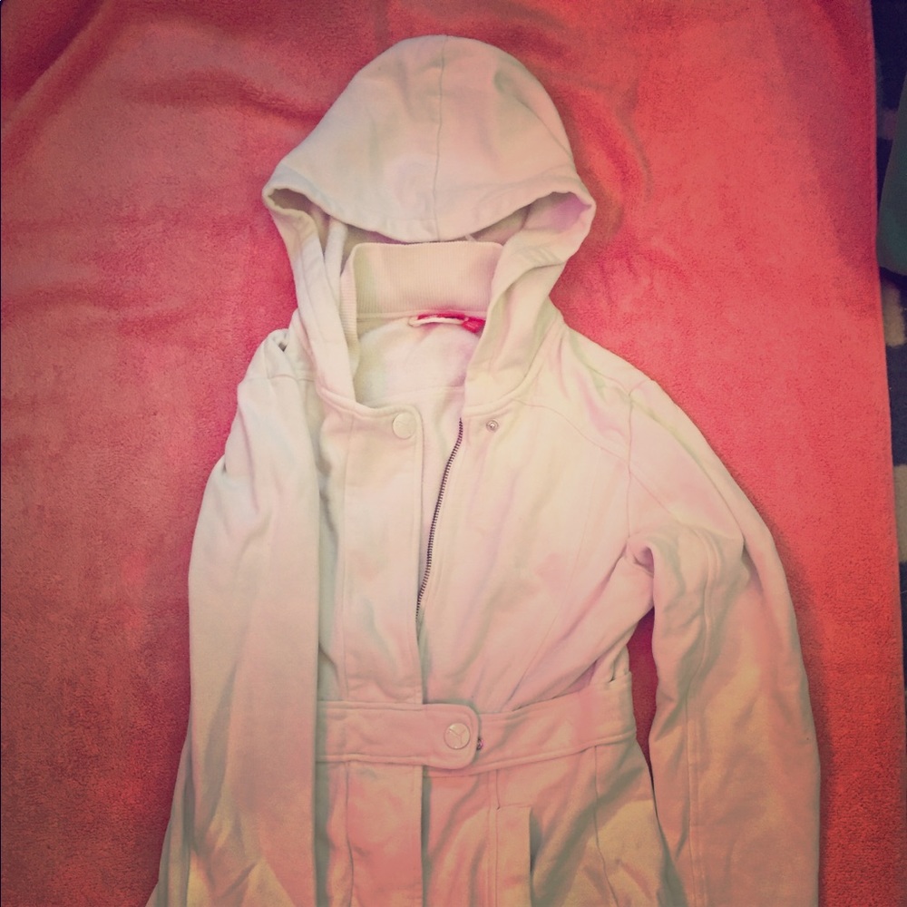 Puma small hoodie with cinched waist